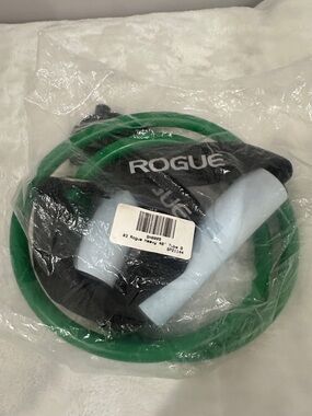 Rogue Green Resistance Tube with Black Foam Handles